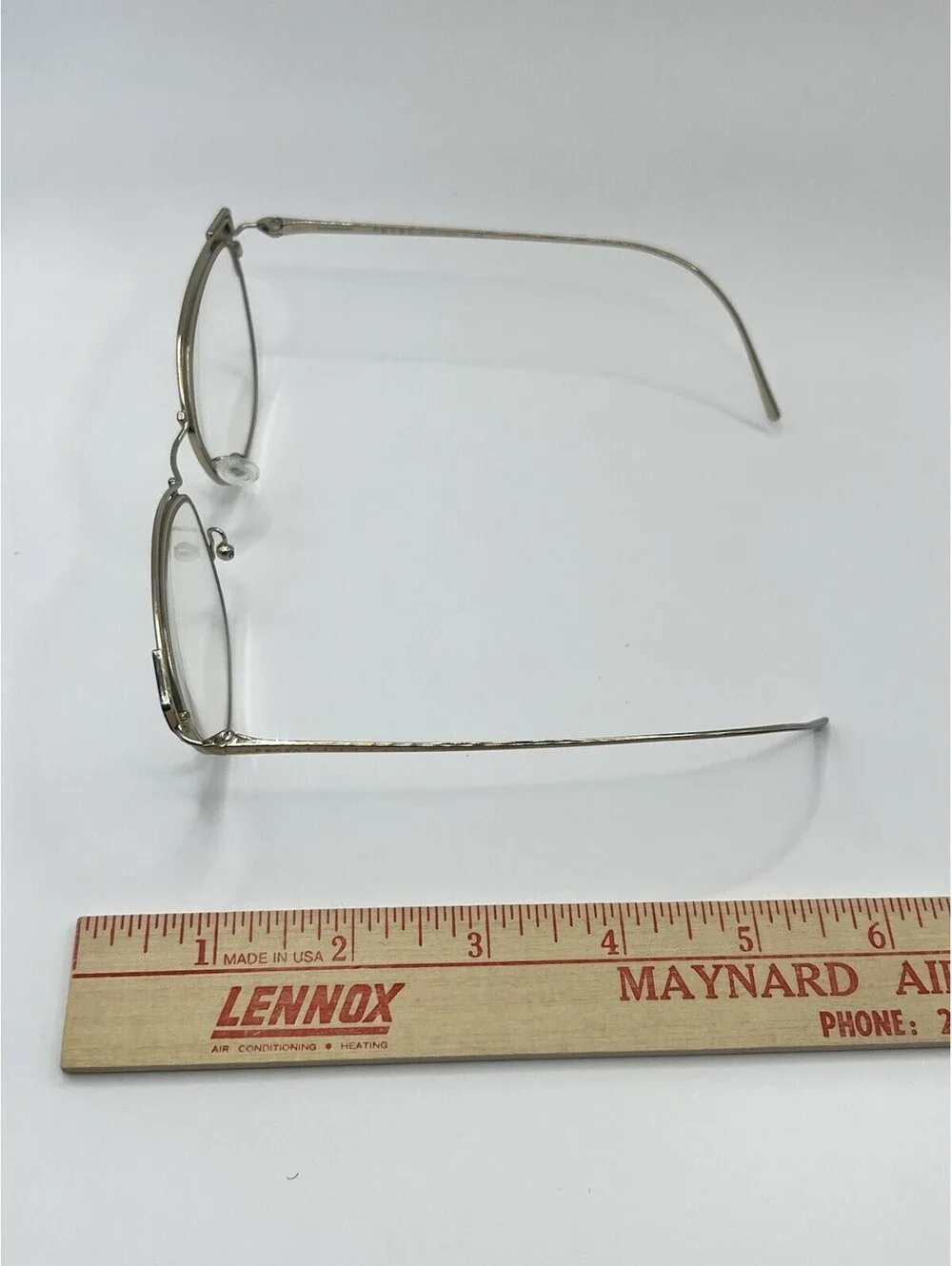 Prada VPR 62U (PR 62UV) YC0-1O1 Gold Optical Frames (53-17-140) AS IS -NOSE PAD